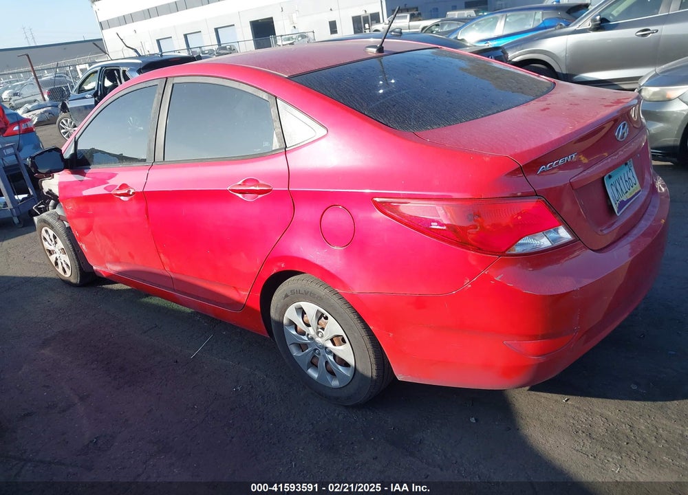 2017 HYUNDAI ACCENT SE VIN: KMHCT4AE7HU176310