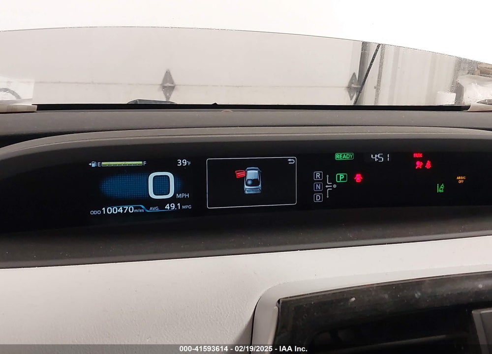 2017 TOYOTA PRIUS VIN: JTDKBRFU0H3033334