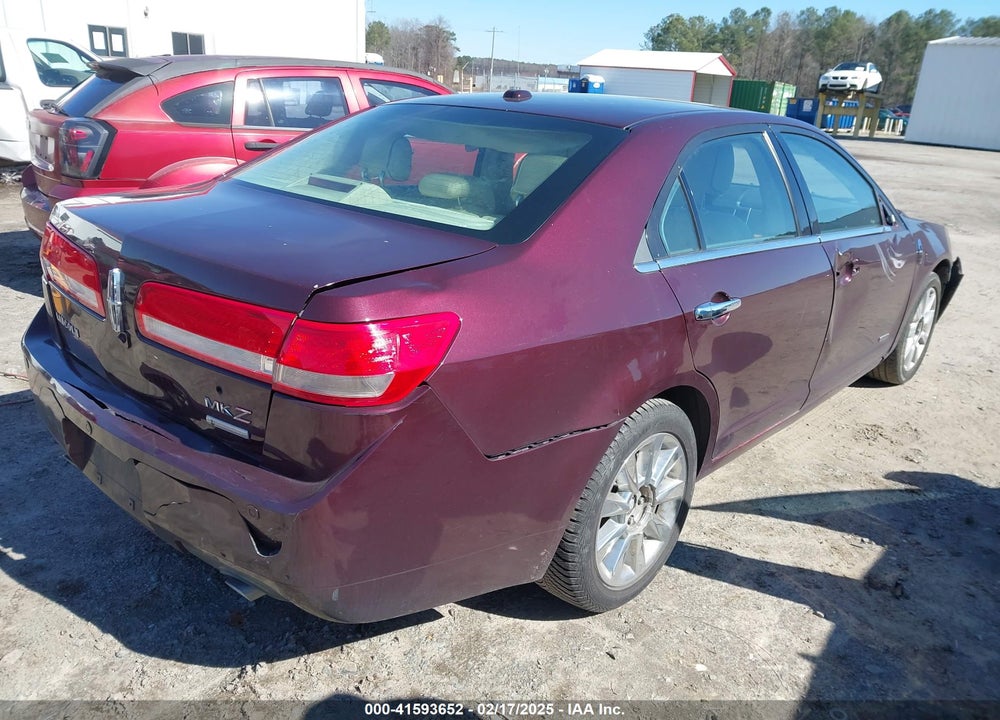 2012 LINCOLN MKZ HYBRID VIN: 3LNDL2L30CR833890