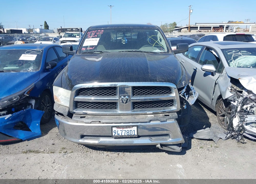 2012 RAM 1500 VIN: 1C6RD6GPXCS225494