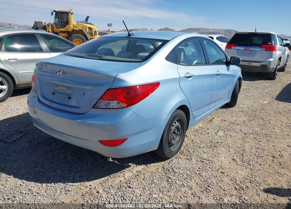 2013 HYUNDAI ACCENT VIN: KMHCT4AE0DU317504