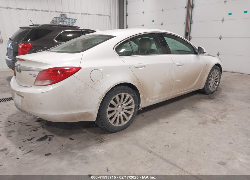2011 BUICK REGAL VIN: 2G4GR5EC0B9182579