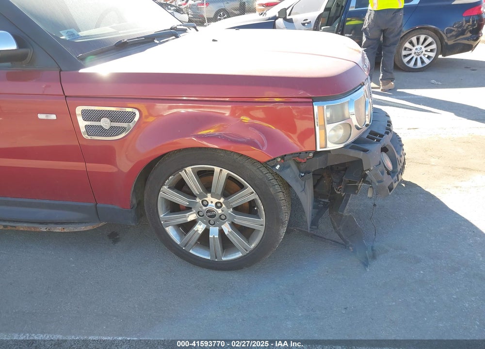 2009 LAND ROVER RANGE ROVER SPORT HSE VIN: SALSK25439A202907