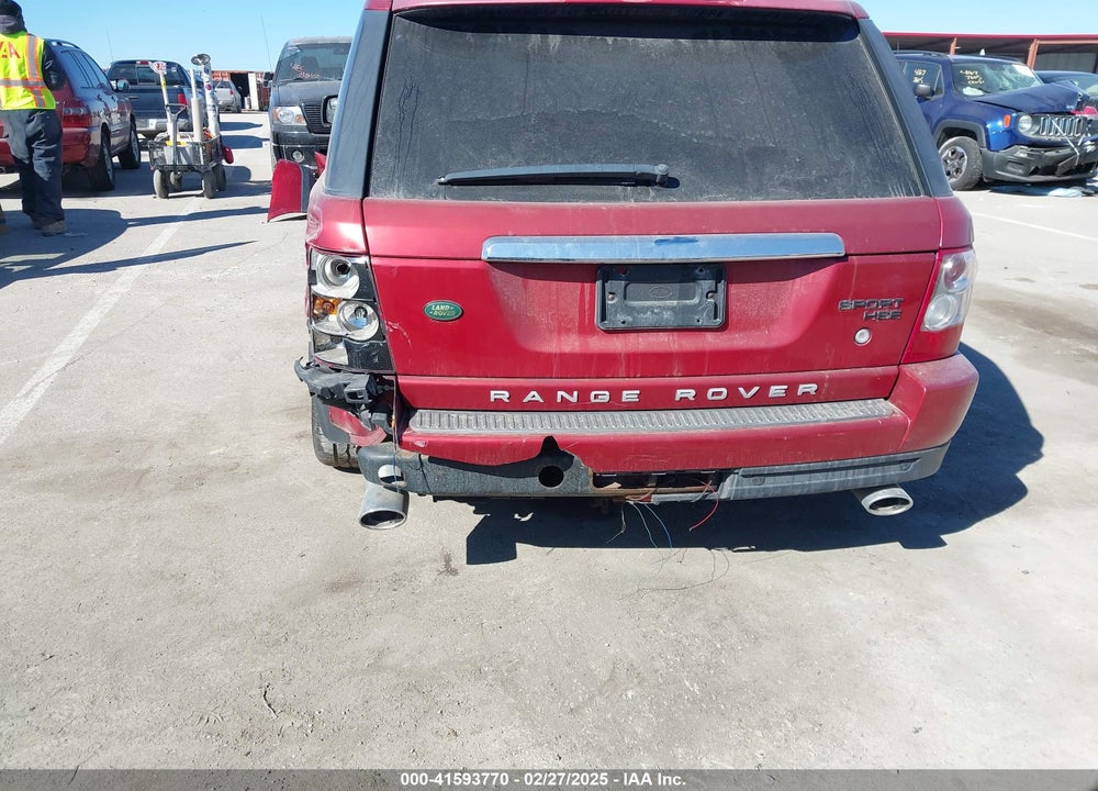 2009 LAND ROVER RANGE ROVER SPORT HSE VIN: SALSK25439A202907