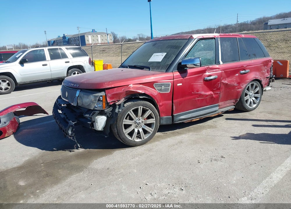 2009 LAND ROVER RANGE ROVER SPORT HSE VIN: SALSK25439A202907