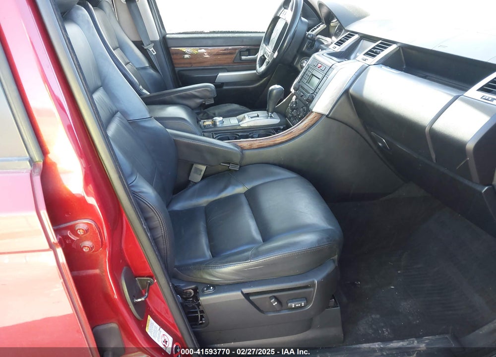 2009 LAND ROVER RANGE ROVER SPORT HSE VIN: SALSK25439A202907