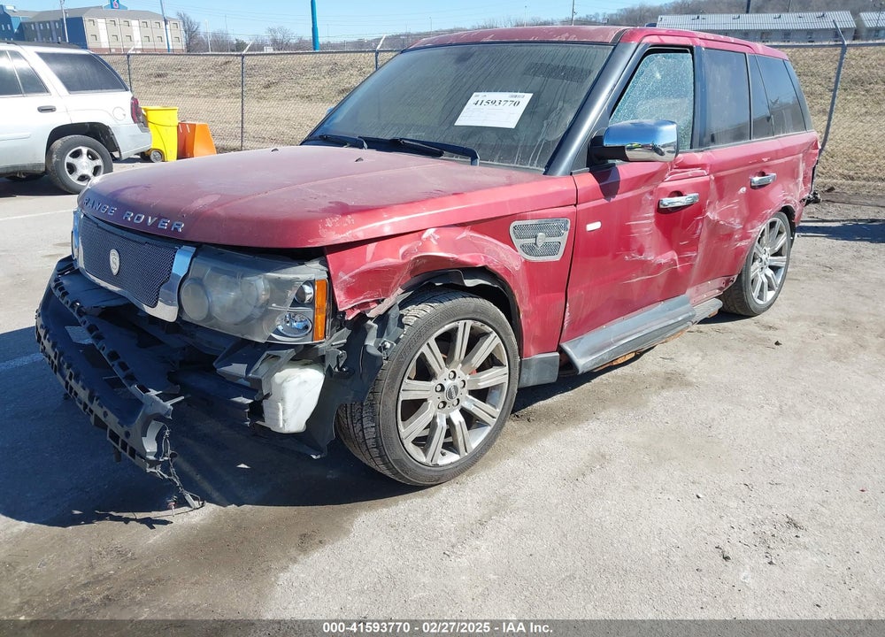 2009 LAND ROVER RANGE ROVER SPORT HSE VIN: SALSK25439A202907