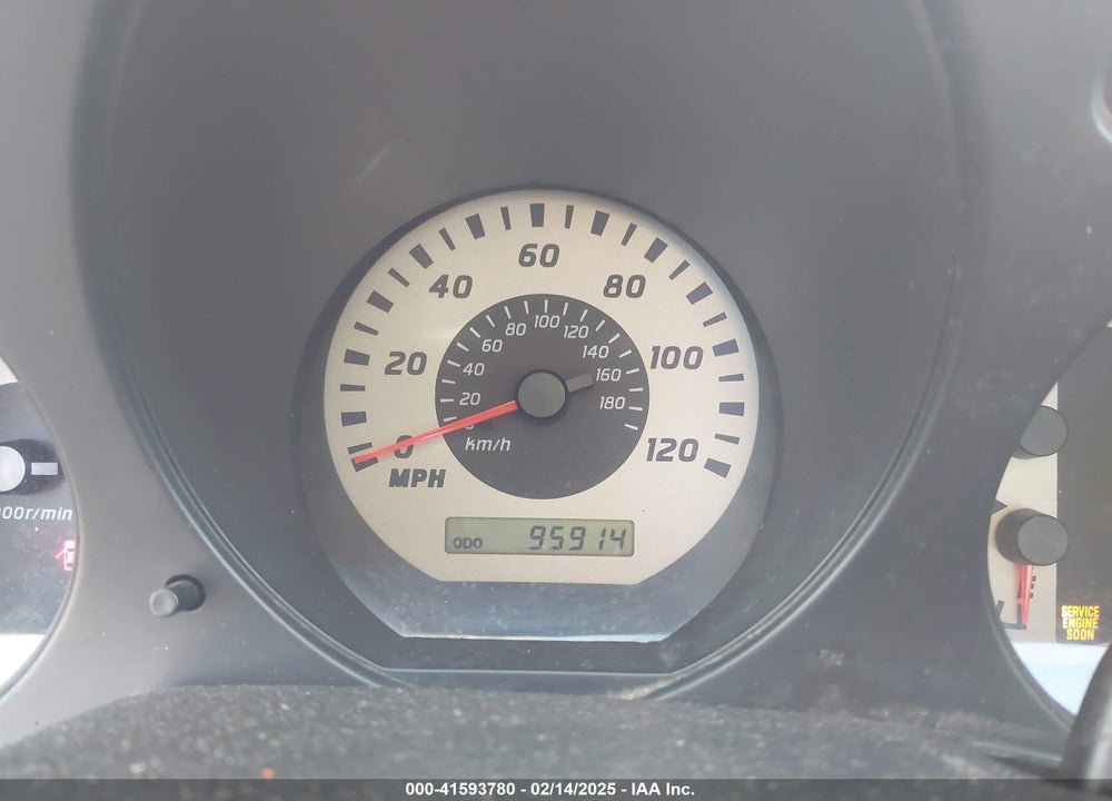 2004 NISSAN FRONTIER XE VIN: 1N6DD26T44C465207