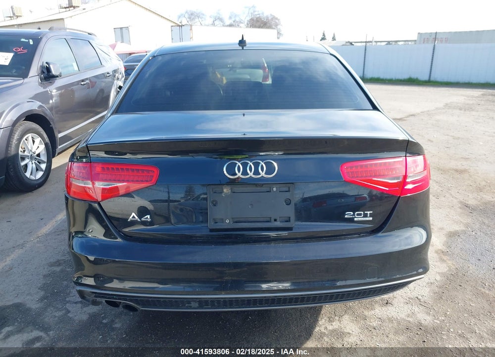 2015 AUDI A4 VIN: WAUBFAFLXFN000532