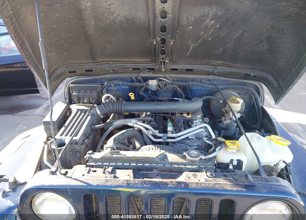 2005 JEEP WRANGLER X VIN: 1J4FA39S15P389091