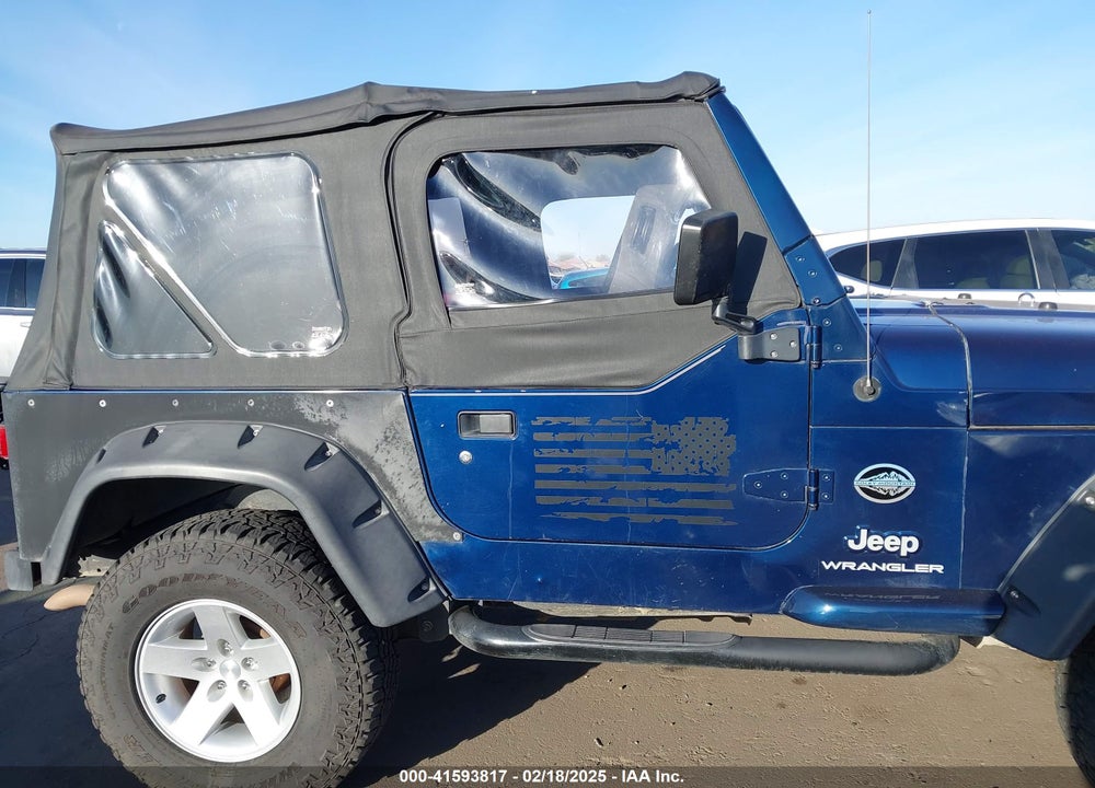 2005 JEEP WRANGLER X VIN: 1J4FA39S15P389091