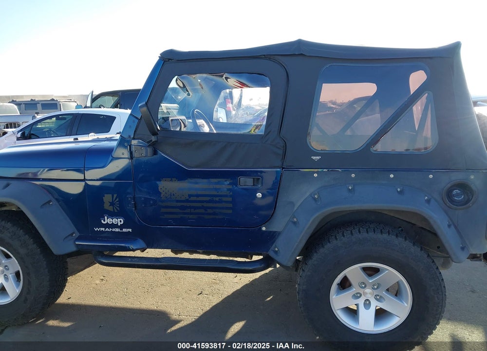 2005 JEEP WRANGLER X VIN: 1J4FA39S15P389091