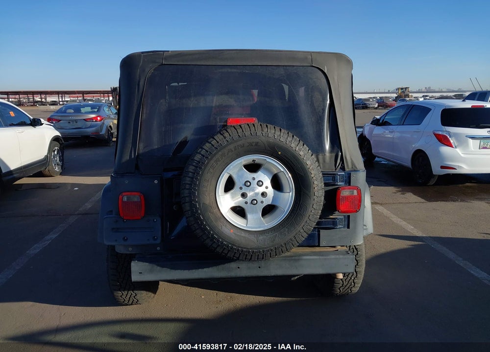 2005 JEEP WRANGLER X VIN: 1J4FA39S15P389091