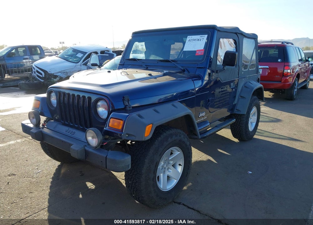 2005 JEEP WRANGLER X VIN: 1J4FA39S15P389091