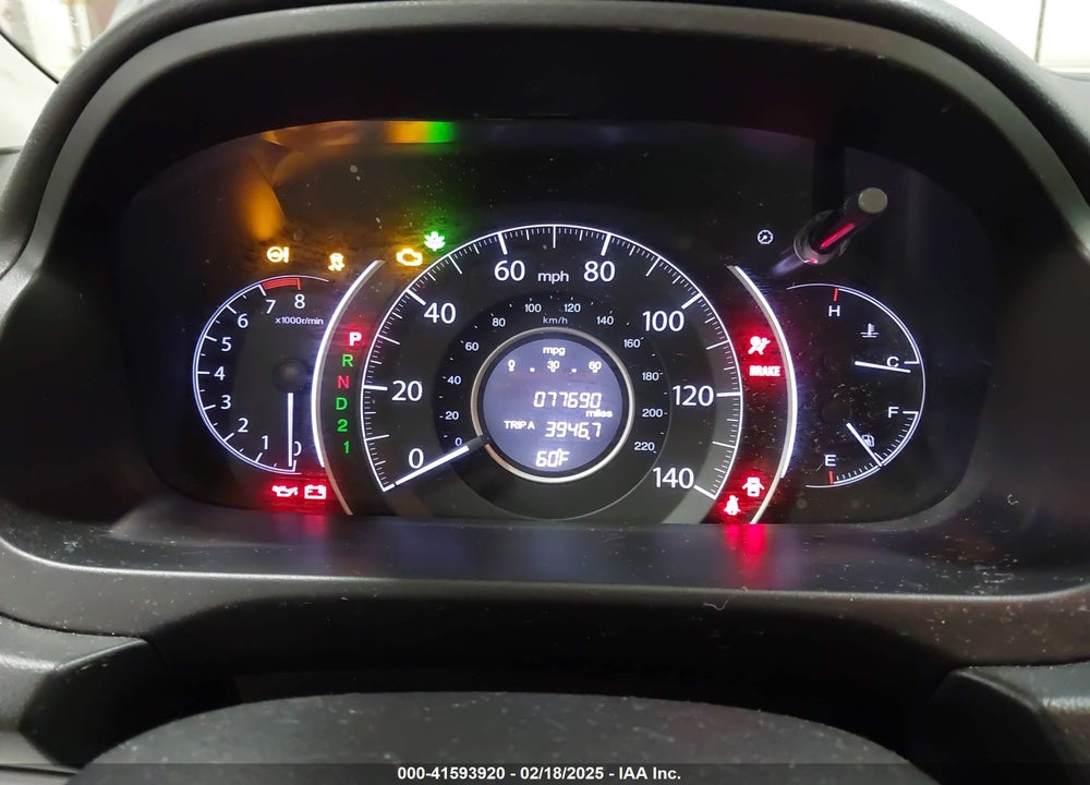 2013 HONDA CR-V EX VIN: 5J6RM3H52DL001291