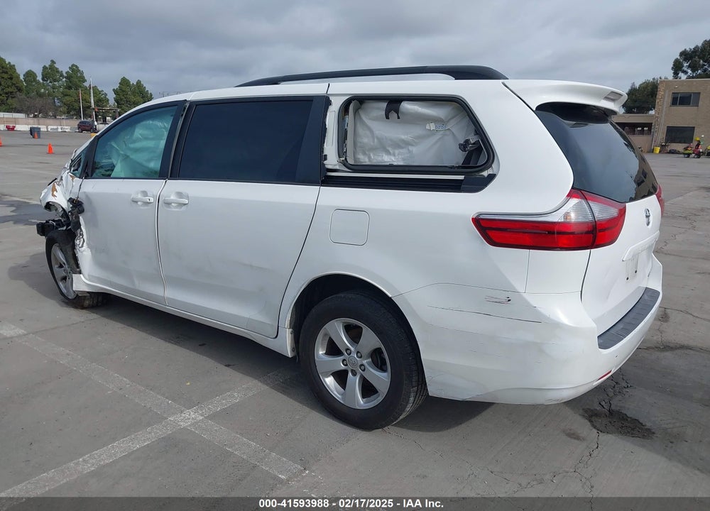 2016 TOYOTA SIENNA VIN: 5TDKK3DC5GS755130