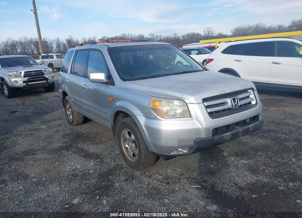 2008 HONDA PILOT EX-L VIN: 5FNYF18798B051227