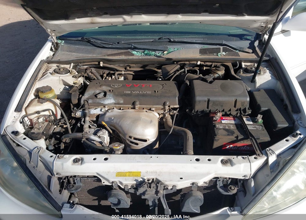 2002 TOYOTA CAMRY LE VIN: 4T1BE32K72U111825