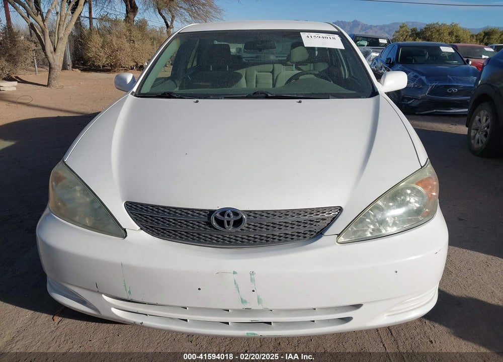 2002 TOYOTA CAMRY LE VIN: 4T1BE32K72U111825