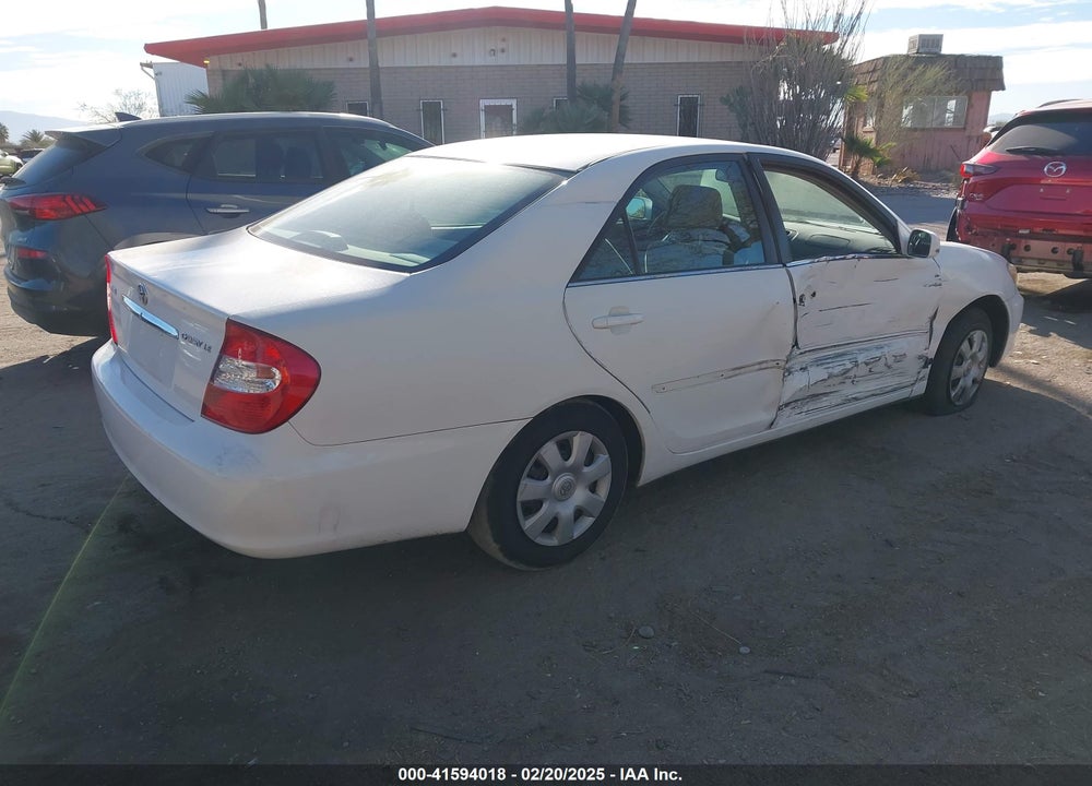 2002 TOYOTA CAMRY LE VIN: 4T1BE32K72U111825
