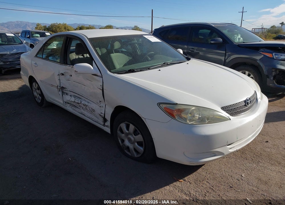 2002 TOYOTA CAMRY LE VIN: 4T1BE32K72U111825