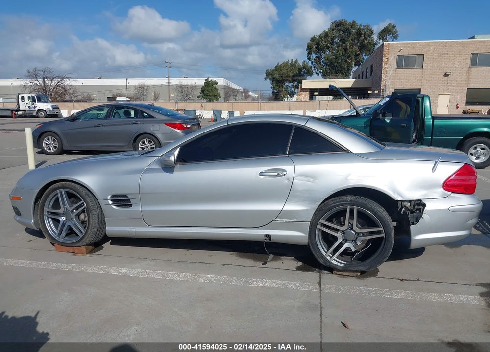 2005 MERCEDES-BENZ SL 500 VIN: WDBSK75FX5F097820