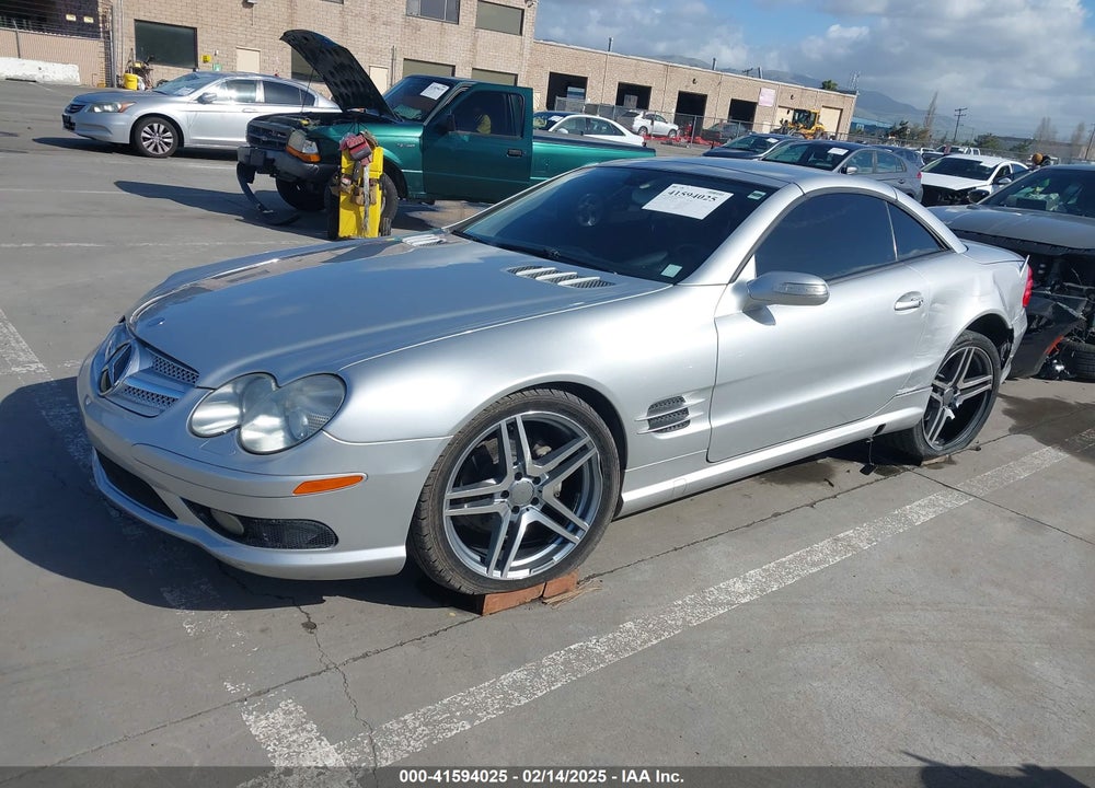 2005 MERCEDES-BENZ SL 500 VIN: WDBSK75FX5F097820