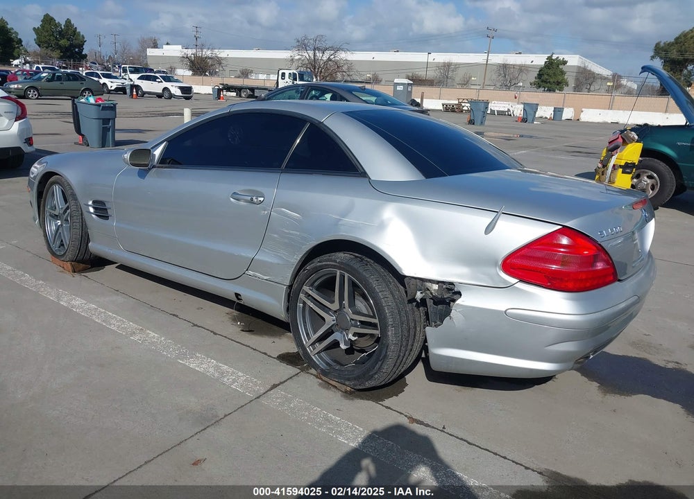 2005 MERCEDES-BENZ SL 500 VIN: WDBSK75FX5F097820