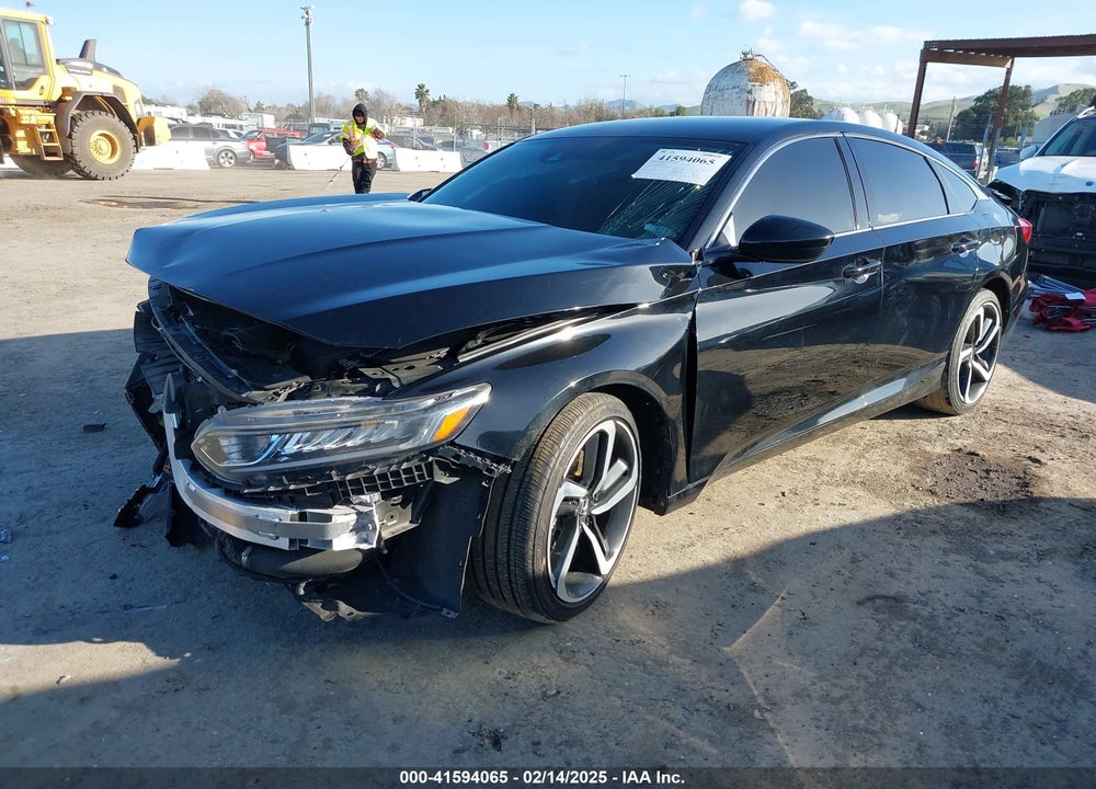 2018 HONDA ACCORD VIN: 1HGCV1F32JA061384