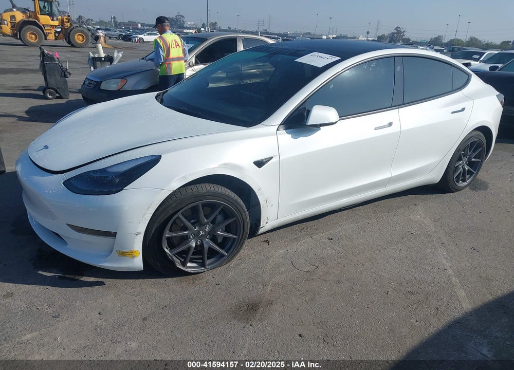 2022 TESLA MODEL 3 VIN: 5YJ3E1EB4NF275507