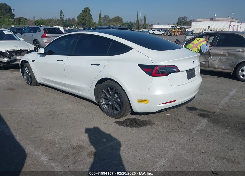 2022 TESLA MODEL 3 VIN: 5YJ3E1EB4NF275507