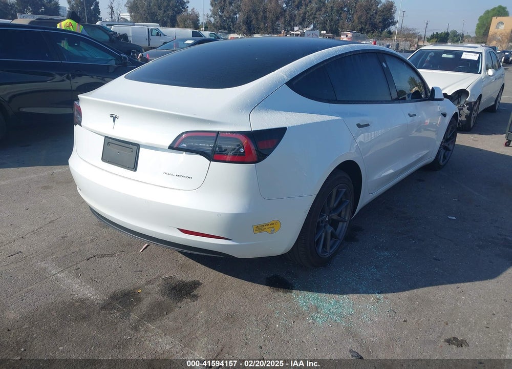 2022 TESLA MODEL 3 VIN: 5YJ3E1EB4NF275507