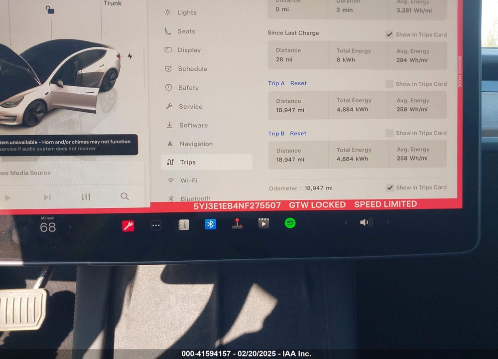2022 TESLA MODEL 3 VIN: 5YJ3E1EB4NF275507