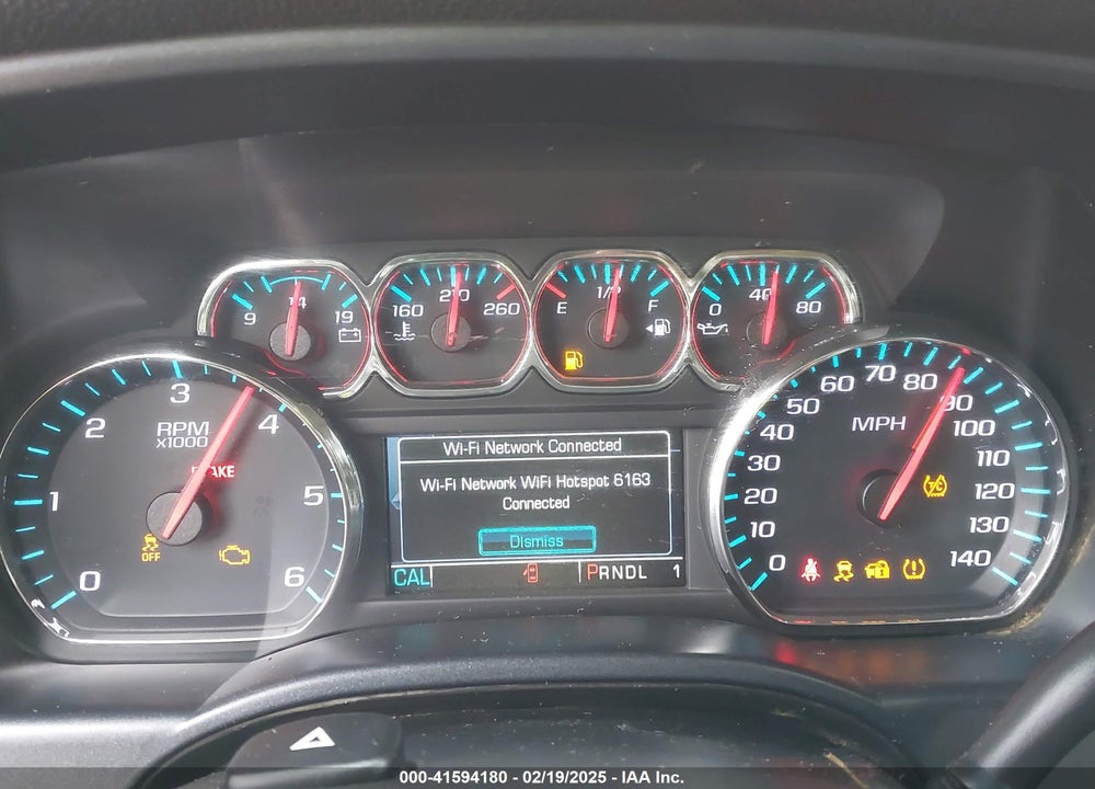 2019 CHEVROLET SILVERADO 2500HD VIN: 1GB1KSEG4KF201713
