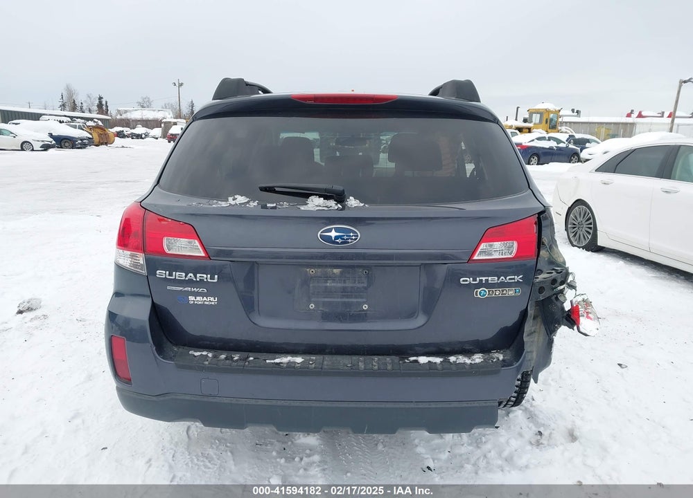 2011 SUBARU OUTBACK 2.5I PREMIUM VIN: 4S4BRCCC4B3364523