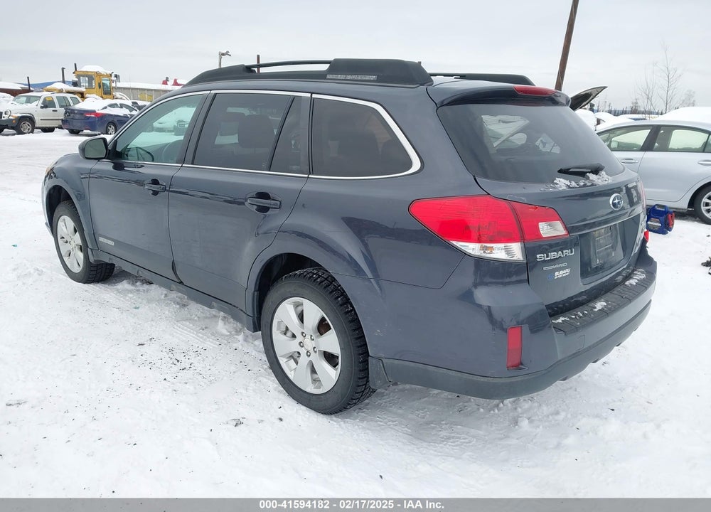 2011 SUBARU OUTBACK 2.5I PREMIUM VIN: 4S4BRCCC4B3364523
