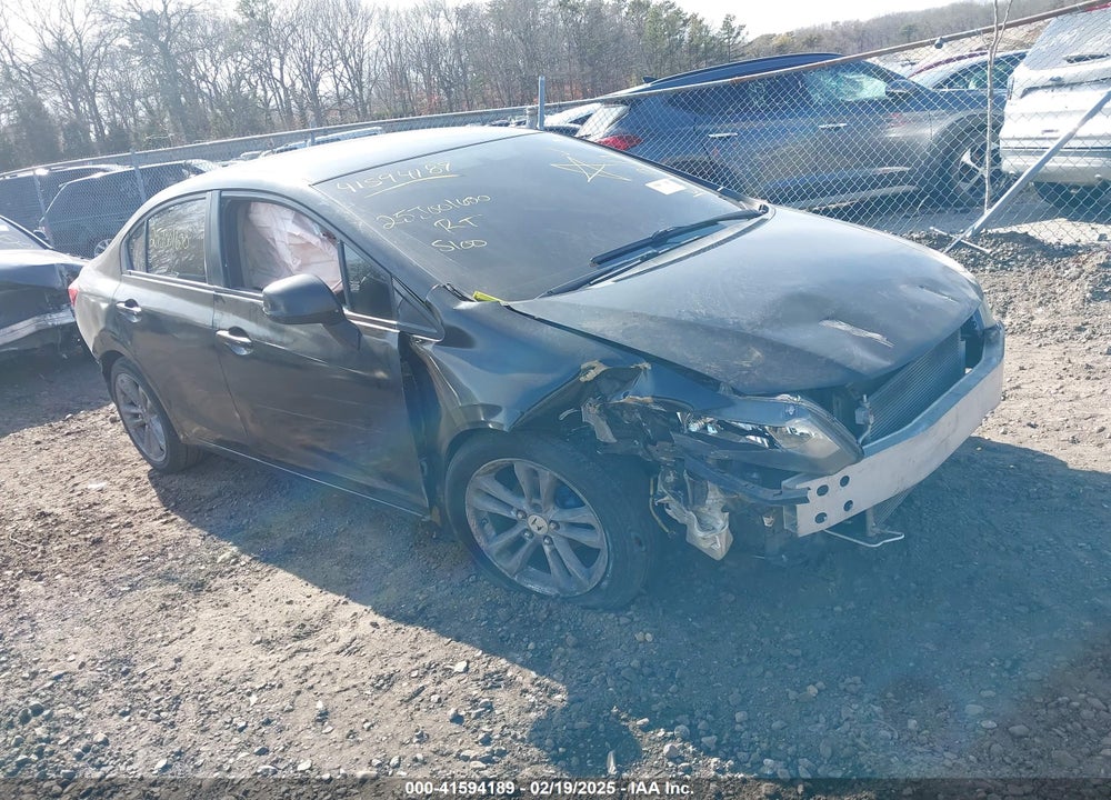 2012 HONDA CIVIC LX VIN: 2HGFB2F51CH308508