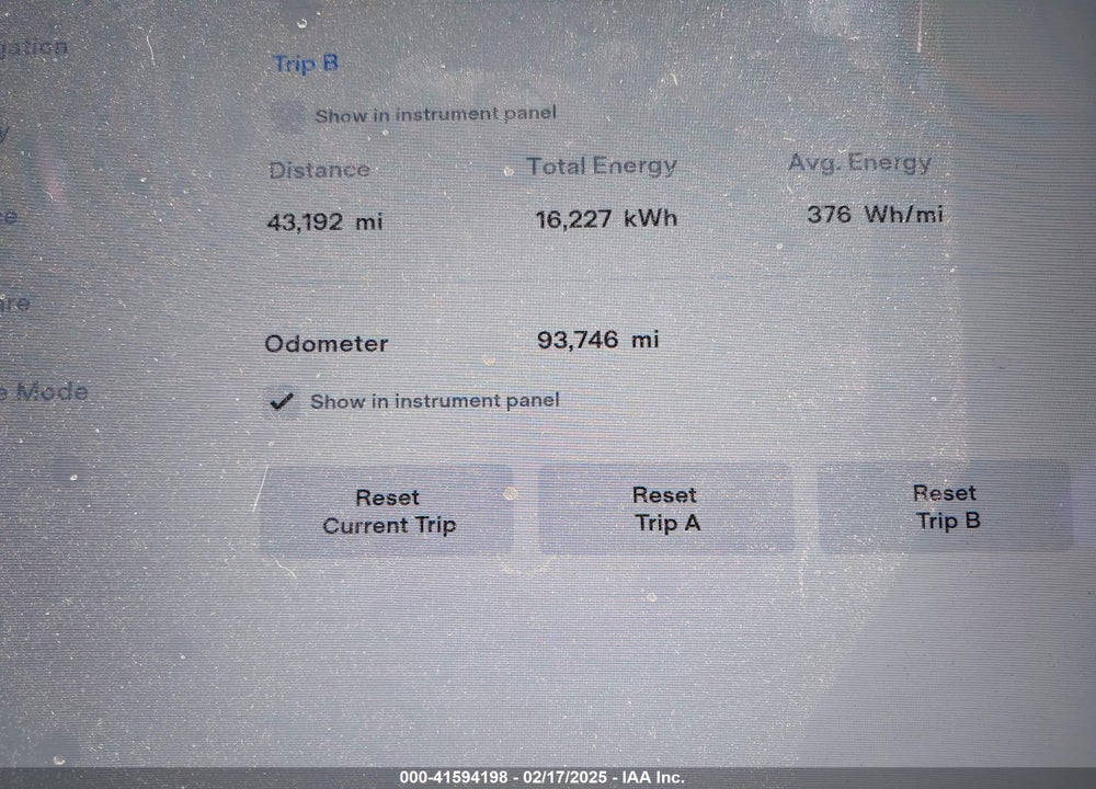 2015 TESLA MODEL S 85D/P85D VIN: 5YJSA1E41FF110217