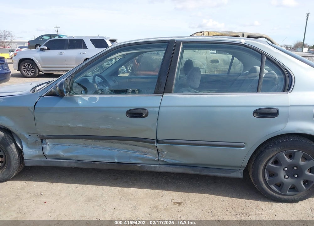 2000 HONDA CIVIC LX VIN: 1HGEJ6674YL042595