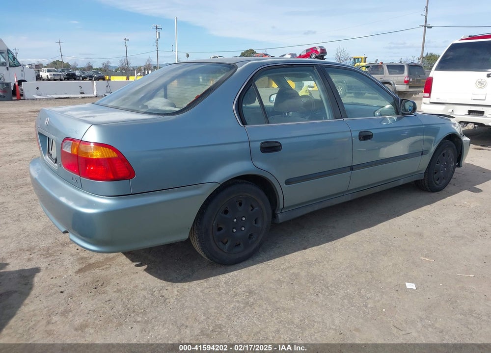 2000 HONDA CIVIC LX VIN: 1HGEJ6674YL042595