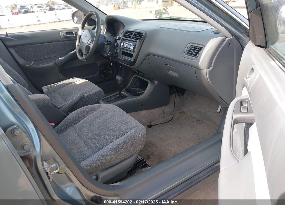 2000 HONDA CIVIC LX VIN: 1HGEJ6674YL042595