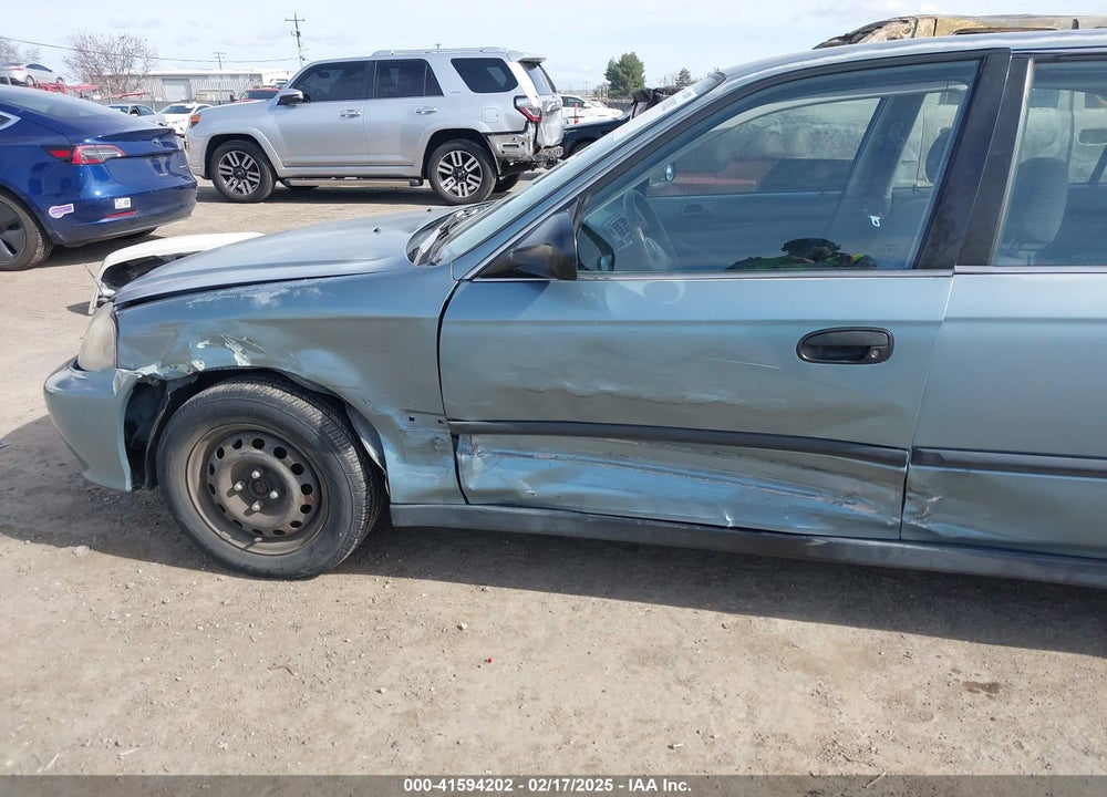 2000 HONDA CIVIC LX VIN: 1HGEJ6674YL042595