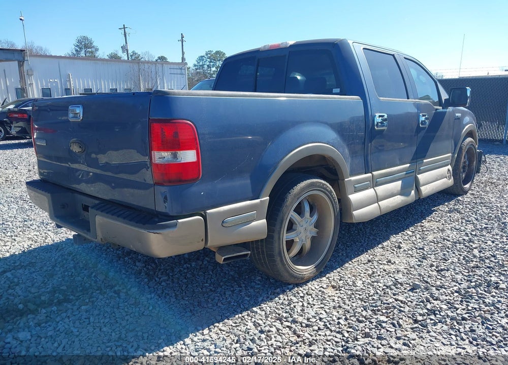 2006 FORD F-150 LARIAT/XLT VIN: 1FTPW12516FA38614