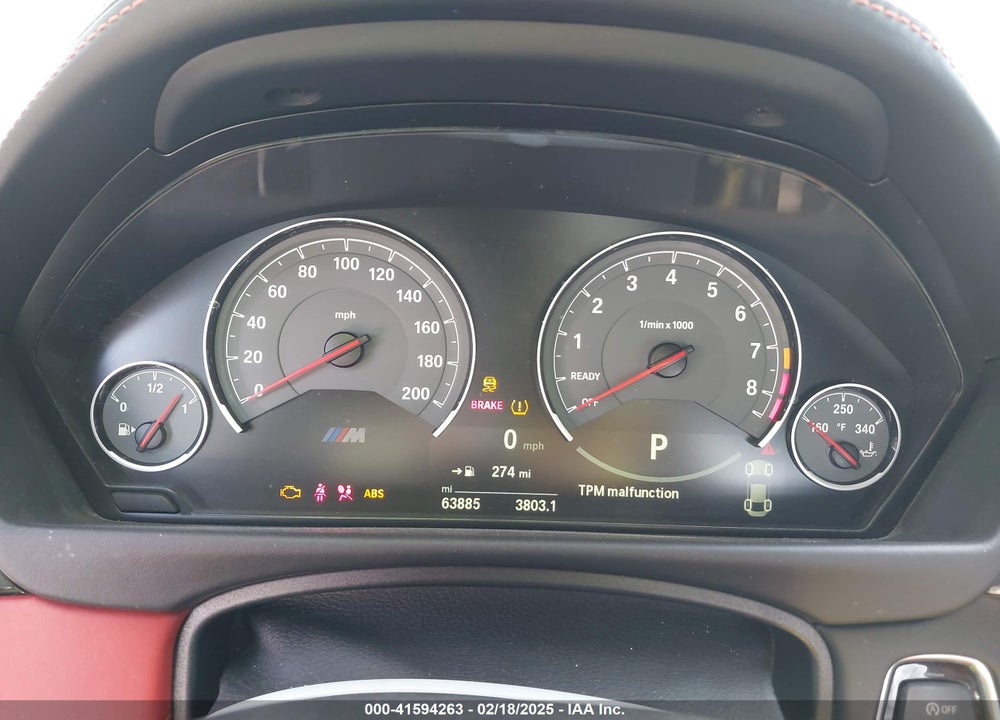 2015 BMW M4 VIN: WBS3R9C51FK331531