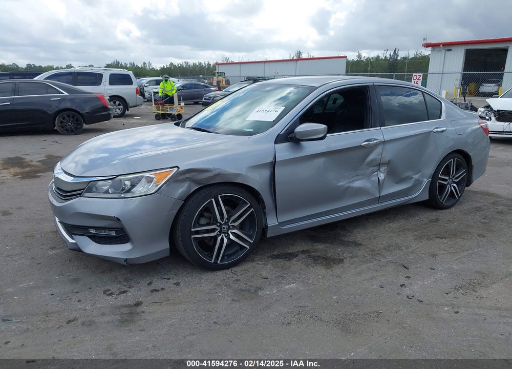 2017 HONDA ACCORD VIN: 1HGCR2F18HA203420
