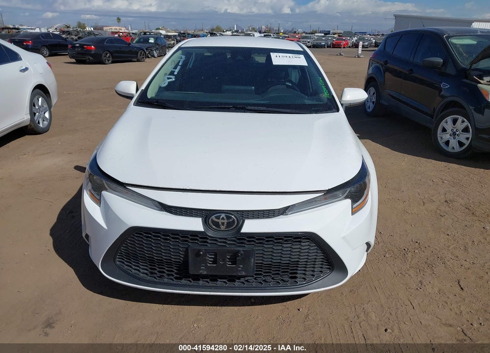 2022 TOYOTA COROLLA VIN: 5YFEPMAE2NP342551