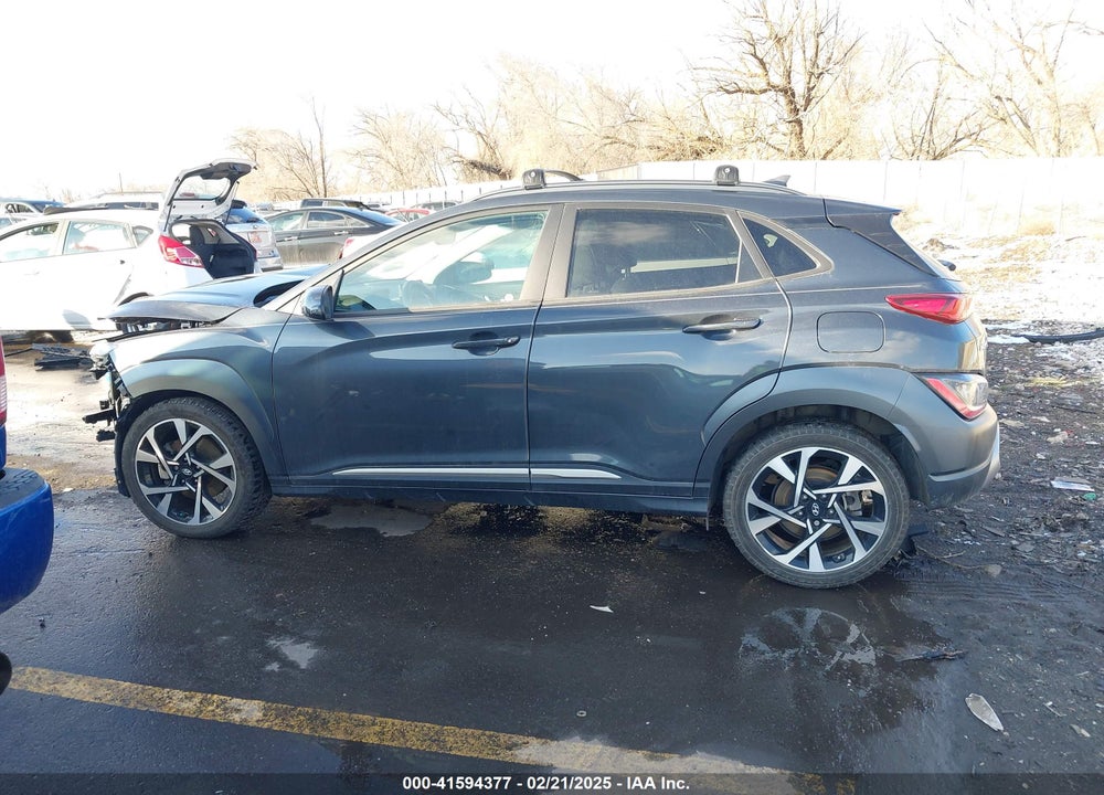 2022 HYUNDAI KONA LIMITED VIN: KM8K5CA33NU877453