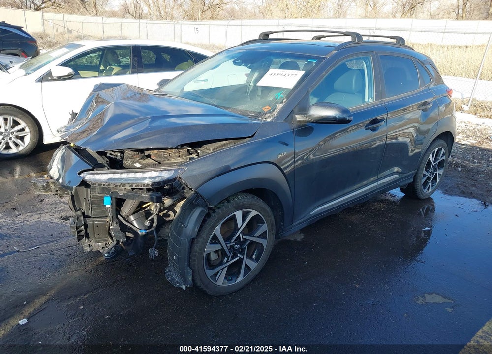2022 HYUNDAI KONA LIMITED VIN: KM8K5CA33NU877453
