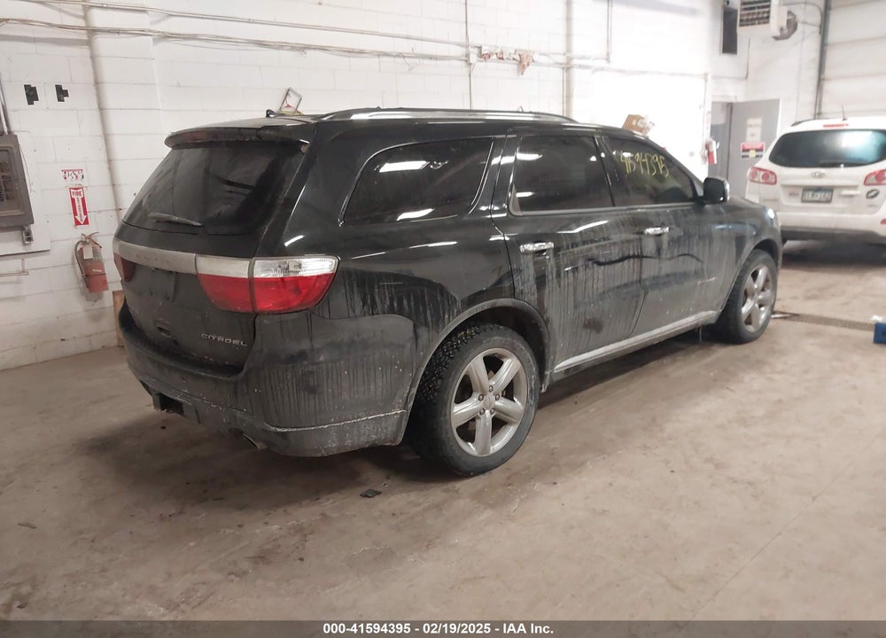 2011 DODGE DURANGO CITADEL VIN: 1D4SE5GT6BC595366