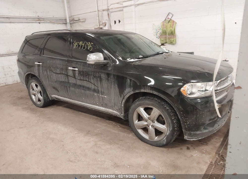 2011 DODGE DURANGO CITADEL VIN: 1D4SE5GT6BC595366